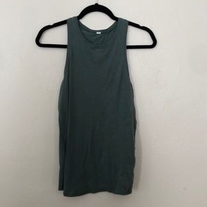 Lululemon Split Back Blue Tank